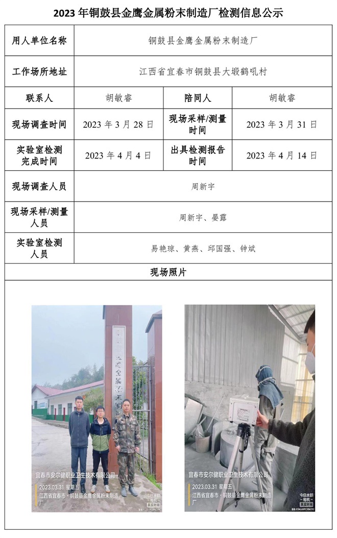 2023年銅鼓縣金鷹金屬粉末制造廠檢測信息公示.jpg